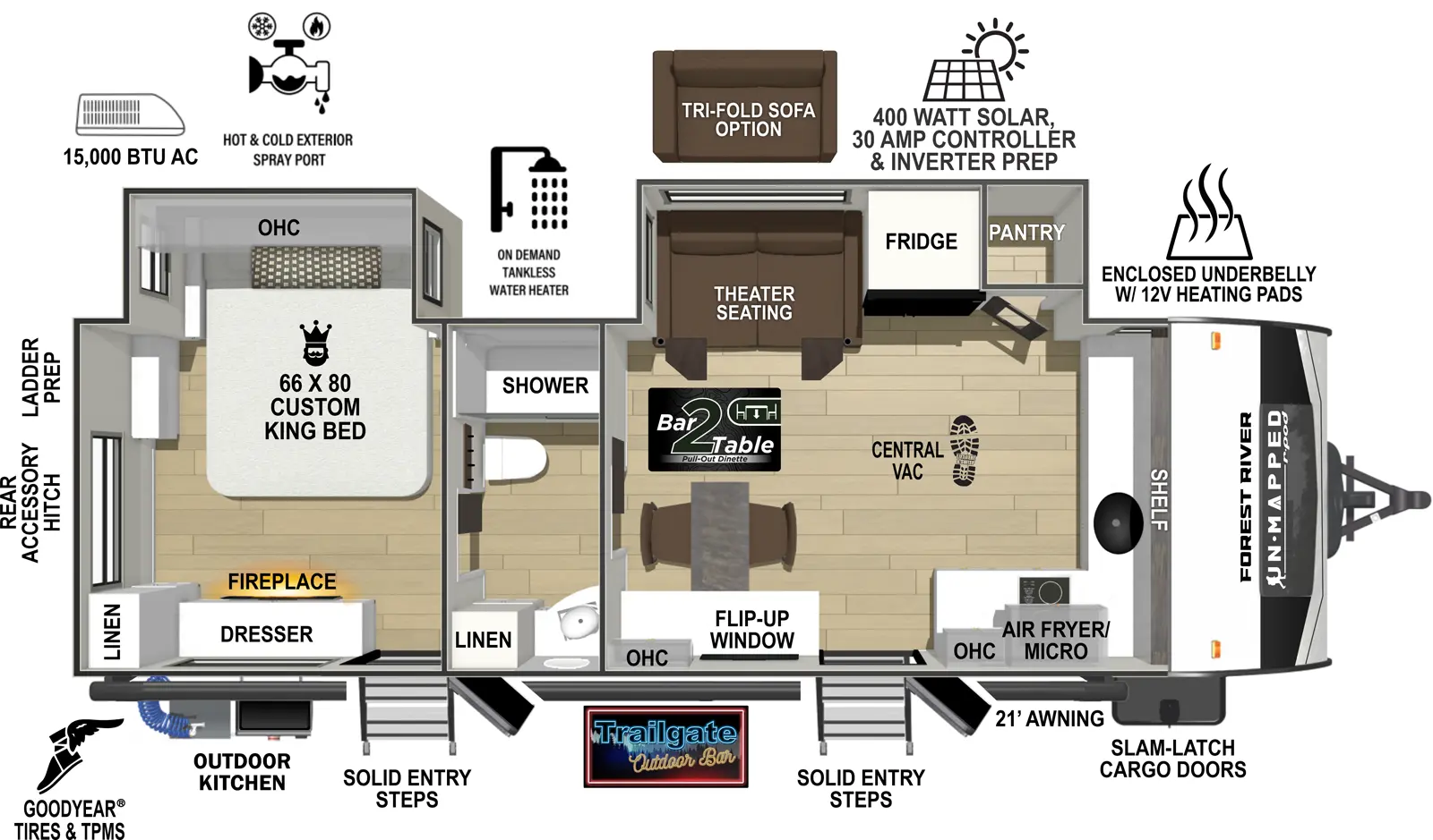 Un Mapped 25FK Floorplan